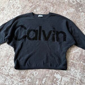 Calvin Klein Sequin Logo Sweater